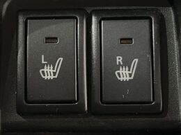 【シートヒーター】寒い日に重宝するシートヒーター！エアコンより早く温まってくれるので寒がりの人も安心ですね♪エアコンの温風は乾燥するから苦手、という方にもをおすすめです。