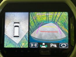 【全方位モニター用カメラ】専用のカメラにより、上から見下ろしたような視点で360度クルマの周囲を確認することができます☆死角部分も確認しやすく、狭い場所での切り返しや駐車もスムーズに行えます。