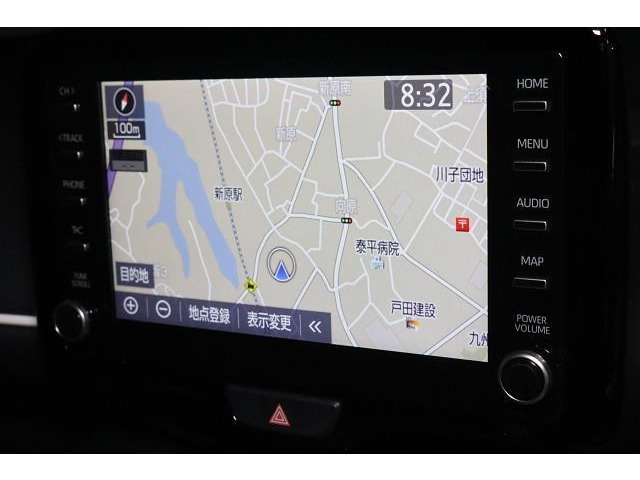 ナビを装備！　施設名などから、すぐに最適ルートを検索します。（機種によりナビやコネクトサービス等ご利用の際は、別途契約が必要となる場合があります）