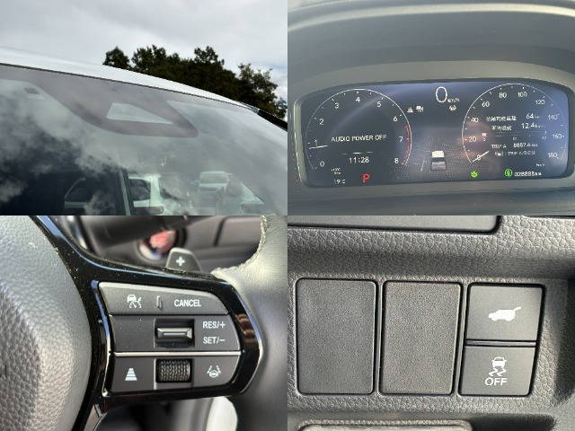 ☆ホンダセンシング付き☆事故に遭わない社会を目指して先進の安全支援システムHonda SENSINGを搭載☆ミリ波レーダーと単眼カメラなどを癒合した高精度な検知機能で安心・快適なドライブをサポート☆