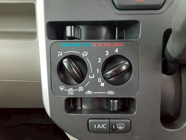エアコン装備で快適な室温に♪
