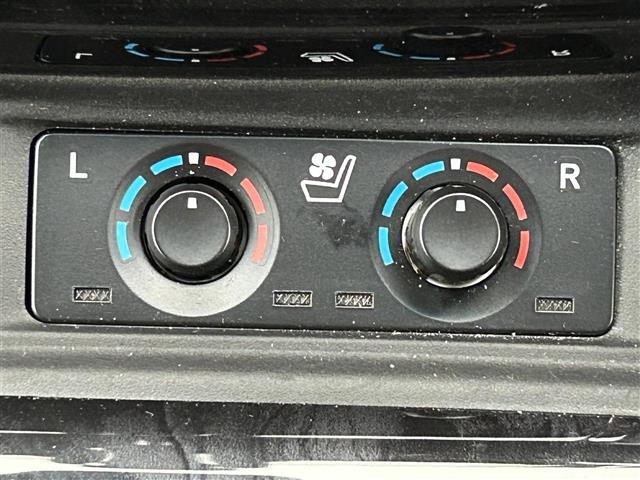 【シートエアコン】夏場の暑い日でも、シートの座面や背もたれの部分から風が送られてくるので、蒸れを防ぎます！また換気などの効果もあり、室内環境を整えてくれます。