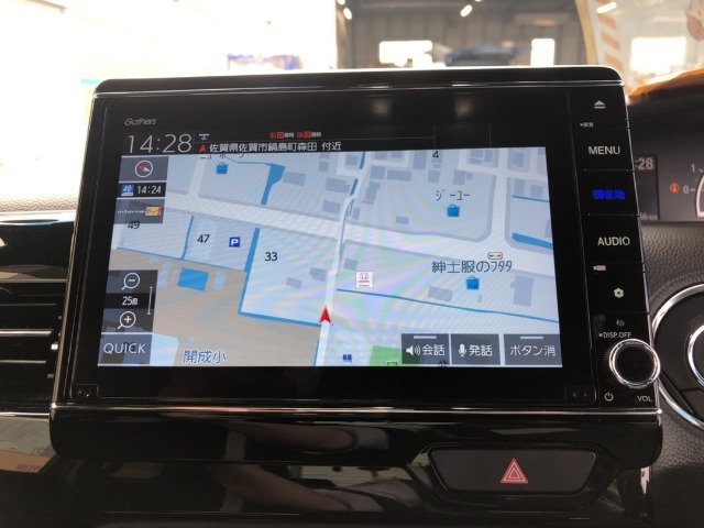 【純正ナビ】Honda純正のGathersナビがついています！Bluetoothも使えます♪