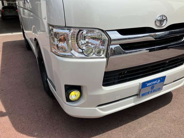 LEDヘッドライト　LEDフォグを装備しております。