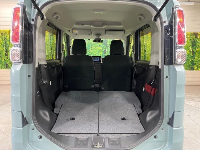 普段のお買い物や通勤、送迎等に十分な荷室スペースを確保しております。セカンドシートを倒すと、大きな荷物の積載も可能です♪