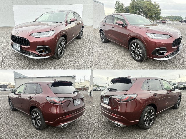 ☆ZR-V☆流れるような艶のあるシルエットとSUVらしい力強さをひとつの造形に凝縮したプロポーション☆