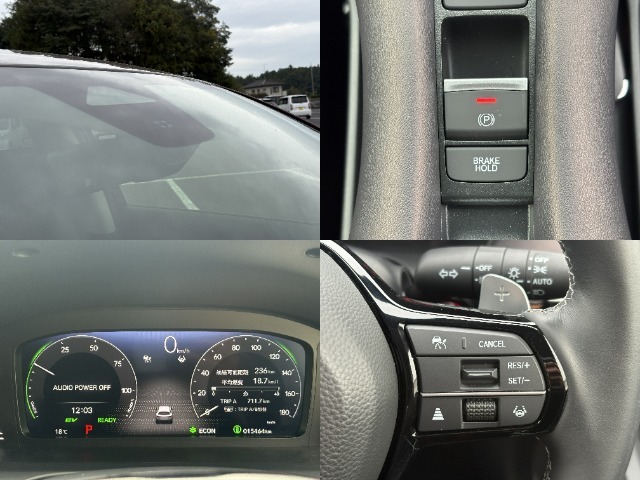 ☆ホンダセンシング付き☆事故に遭わない社会を目指して先進の安全支援システムHonda SENSINGを搭載☆ミリ波レーダーと単眼カメラなどを癒合した高精度な検知機能で安心・快適なドライブをサポート☆