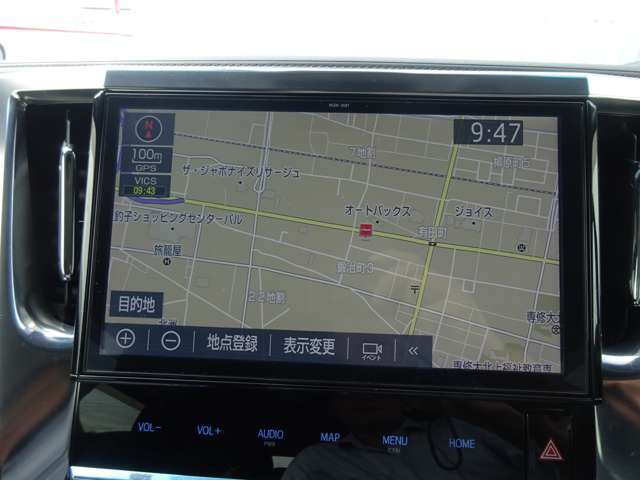 純正10インチメモリーナビ＆フルセグTV！
