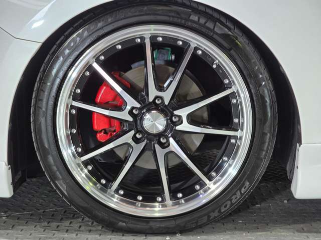 ★ロクサーニ　クロノグラスター19インチアルミホイール★カラーキャリパー塗装★