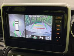 【360°ビューモニター】専用のカメラにより、上から見下ろしたような視点で360度クルマの周囲を確認することができます☆死角部分も確認しやすく、狭い場所での切り返しや駐車もスムーズに行えます。