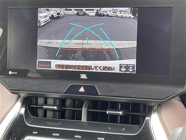 【バックカメラ】駐車が苦手な方でも映像で後方の安全確認もしっかり♪見えない死角の部分や距離感などモニター確認することが可能です！