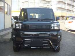 グリルとエアロがタフトにはよく合います。