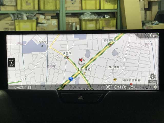 装備に嬉しいナビ付きでお出かけしたくなりますね♪