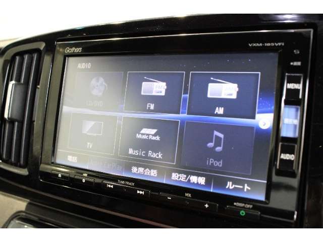 CD、DVD、SD、Bluetooth、フルセグTV、ラジオをご使用いただけます♪