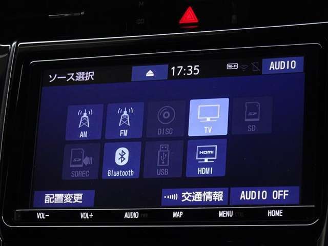 CD・DVD（再生機能）・ブルートゥース等を使用することができます。