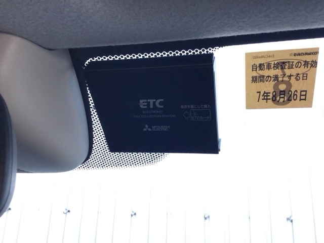 ETC付いてます。ETCが使用可能な道路通行料はキャッシュレスでスマートに走行できます。再セットアップして納車致します。