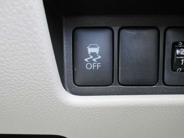 横滑り防止機能装備。