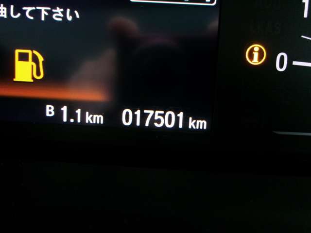 走行距離17501KM