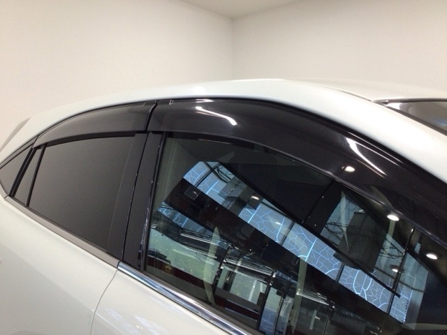 【ドアバイザー】室内の換気や雨天時にも大変便利にご活用頂けるドアバイザー装備！細かな装備ですがうれしいですね！