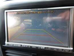 バックが苦手な方は必見！ライン表示付きのバックモニターが障害物を映し出してくれます！