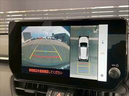 「アラウンドビューモニター」を装備で駐車が苦手な方でも安心です。