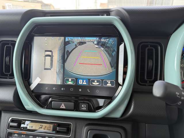 全方位モニター付きなので運転が苦手な方にも安心装備です！