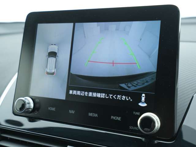 マルチアラウンドモニター搭載！駐車が苦手な方でも、白線に沿った綺麗な駐車をしやすくなっております！