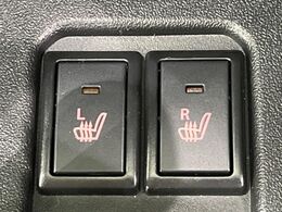 【シートヒーター】寒い日に重宝するシートヒーター！エアコンより早く温まってくれるので寒がりの人も安心ですね♪エアコンの温風は乾燥するから苦手、という方にもをおすすめです。