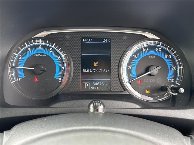【スピードメーター】メーターがシンプルで見やすく運転しやすいですね！