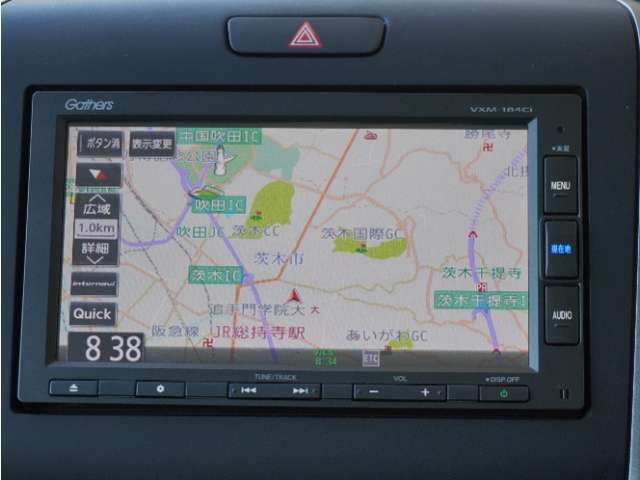 ◆ホンダ純正メモリーナビ◆初めての場所もナビゲーションがご案内！楽しい旅行をサポートします。