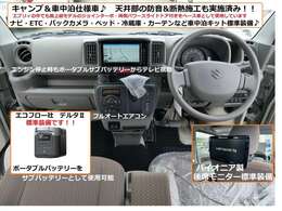 最上級モデルのジョインターボにメーカーオプションの両側パワースライドドア＆フルオートエアコンを装着しております。日常生活でも快適に使用できるお車をベース車として採用しています。