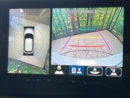 【全方位モニター用カメラ】専用のカメラにより、上から見下ろしたような視点で360度クルマの周囲を確認することができます☆死角部分も確認しやすく、狭い場所での切り返しや駐車もスムーズに行えます。