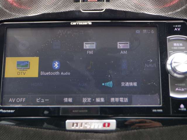 メモリ-ナビ（SD方式）：CD・Bluetooth再生機能付なので、好きな音楽を聴きながら楽しいドライブガ可能です♪またフルセグTVチュ-ナ-内蔵ですので高画質にてTVの視聴も可能です！