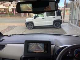 バックカメラついてます！