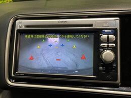【バックカメラ】駐車時に後方がリアルタイム映像で確認できます。大型商業施設や立体駐車場での駐車時や、夜間のバック時に大活躍！運転スキルに関わらず、今や必須となった装備のひとつです！