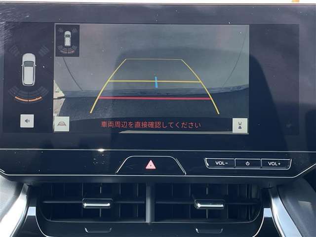 狭い駐車場や立体駐車場などもリアルに映るバックガイドモニター付でラクラク駐車♪(パノラミックビューモニター付)