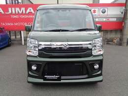 エブリイワゴンPZターボハイルーフ4WD車の入庫です。エアロバンパー＆ローダウンサスセット＆マフラー＆ブーストメーター＆ペタルカバー＆フロアーマット＆ドアバイザー付(モンスタースポーツ商品付)