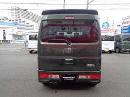 エブリイワゴンPZターボハイルーフ4WD車の入庫です。エアロバンパー＆ローダウンサスセット＆マフラー＆ブーストメーター＆ペタルカバー＆フロアーマット＆ドアバイザー付(モンスタースポーツ商品付)