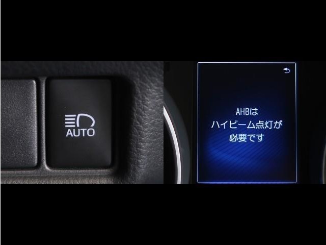 オートマチックハイビームとは、先行車や対向車のライトを認識し、ハイビームとロービームを自動で切り替える機能です。夜道の視界を確保します。詳細は販売店スタッフまでおたずねください。