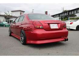 リアスポレストランク・オプションバックフォグランプ付き