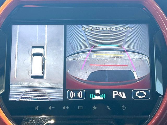【全方位モニター用カメラ】専用のカメラにより、上から見下ろしたような視点で360度クルマの周囲を確認することができます☆死角部分も確認しやすく、狭い場所での切り返しや駐車もスムーズに行えます。