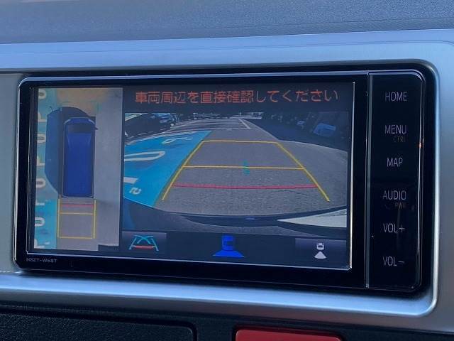 【アラウンドビューモニター】を装備で駐車が苦手な方でも安心です。