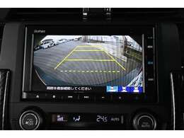 バックも安心　リアカメラ