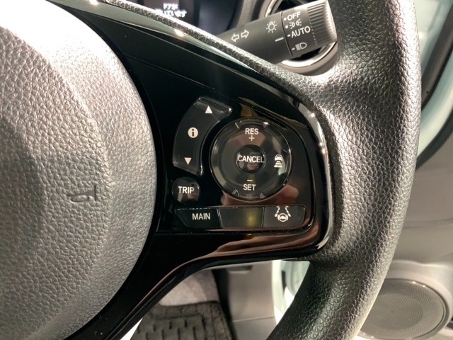 クルーズコントロールを装備しています。高速道路などで一定の速度で走ってくれるので運転が楽ですよ！速度を設定できますので、スピードの出しすぎにも注意できます。
