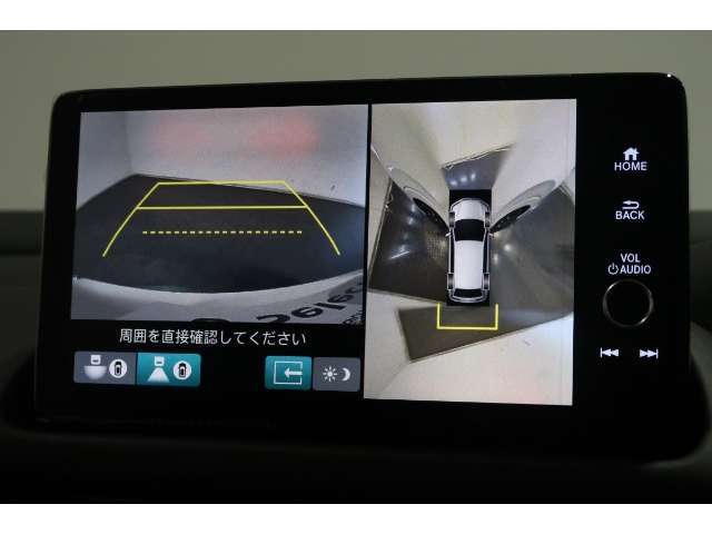 マルチビューカメラシステム！前後左右にカメラがついているのでとっても安心ですね♪