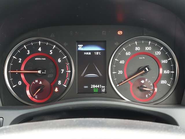 【スピードメーター】『スピードメーター』の画像になります。メーターがシンプルで見やすく運転しやすいですね！