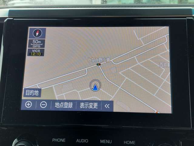 【カーナビ】『カーナビ』の画像になります。ナビ利用時のマップ表示は見やすく、いつものドライブがグッと楽しくなります！