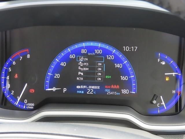 確認しやすいメーターパネルで運転をサポート！