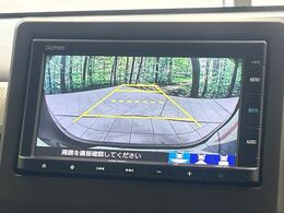 【バックカメラ】駐車時に後方がリアルタイム映像で確認できます。大型商業施設や立体駐車場での駐車時や、夜間のバック時に大活躍！運転スキルに関わらず、今や必須となった装備のひとつです！