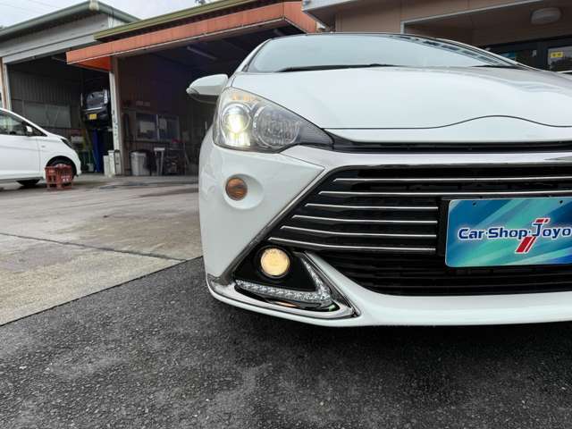 LEDヘッドライトで暗い夜道も安心です！